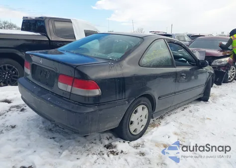 2000 Honda Civic Ex from USA, damaged, VIN 1HGEJ8245YL040331